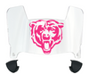 Chicago Bears Limited Edition Mini Football Helmet Visor Shield w/ Clips - PICK VISOR & LOGO COLOR