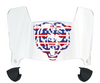 Chicago Bears Limited Edition Mini Football Helmet Visor Shield w/ Clips - PICK VISOR & LOGO COLOR