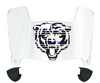 Chicago Bears Limited Edition Mini Football Helmet Visor Shield w/ Clips - PICK VISOR & LOGO COLOR