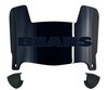 Chicago Bears Mini Football Helmet Visor Shield w/ Clips - PICK VISOR & LOGO COLOR