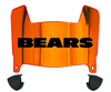Chicago Bears Mini Football Helmet Visor Shield w/ Clips - PICK VISOR & LOGO COLOR