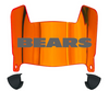 Chicago Bears Mini Football Helmet Visor Shield w/ Clips - PICK VISOR & LOGO COLOR