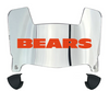 Chicago Bears Mini Football Helmet Visor Shield w/ Clips - PICK VISOR & LOGO COLOR