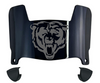 Chicago Bears Mini Football Helmet Visor Shield w/ Clips - PICK VISOR & LOGO COLOR