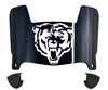 Chicago Bears Mini Football Helmet Visor Shield w/ Clips - PICK VISOR & LOGO COLOR