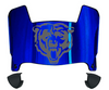 Chicago Bears Mini Football Helmet Visor Shield w/ Clips - PICK VISOR & LOGO COLOR