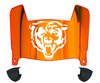 Chicago Bears Mini Football Helmet Visor Shield w/ Clips - PICK VISOR & LOGO COLOR