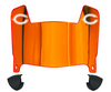 Chicago Bears Mini Football Helmet Visor Shield w/ Clips - PICK VISOR & LOGO COLOR