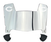 Chicago Bears Mini Football Helmet Visor Shield w/ Clips - PICK VISOR & LOGO COLOR