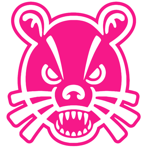 Cincinnati Bearcats Hot Pink Alternate Logo Premium DieCut Vinyl Decal PICK SIZE