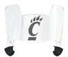 Cincinnati Bearcats Mini Football Helmet Visor Shield w/ Clips - PICK VISOR & LOGO COLOR
