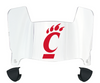 Cincinnati Bearcats Mini Football Helmet Visor Shield w/ Clips - PICK VISOR & LOGO COLOR