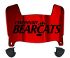 Cincinnati Bearcats Mini Football Helmet Visor Shield w/ Clips - PICK VISOR & LOGO COLOR