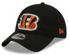 Cincinnati Bengals Swarovski Crystal Bling Womens Black New Era Adjustable Hat
