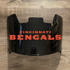Cincinnati Bengals Full Size Football Helmet Visor Shield Black Dark Tint w/ Clips - PICK LOGO COLOR