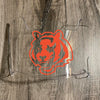 Cincinnati Bengals Full Size Football Helmet Visor Shield Clear w/ Clips - PICK LOGO COLOR