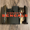 Cincinnati Bengals Full Size Football Helmet Visor Shield Silver Chrome Mirror w/ Clips - PICK LOGO COLOR