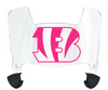 Cincinnati Bengals Limited Edition Mini Football Helmet Visor Shield w/ Clips - PICK VISOR & LOGO COLOR