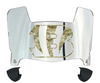 Cincinnati Bengals Limited Edition Mini Football Helmet Visor Shield w/ Clips - PICK VISOR & LOGO COLOR