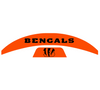 Cincinnati Bengals MIDI Mid Size SpeedFlex Football Helmet Front & Back Bumper Decal Set - Pick Color