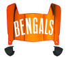 Cincinnati Bengals Retro Throwback Mini Football Helmet Visor Shield w/ Clips - PICK VISOR & LOGO COLOR
