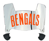 Cincinnati Bengals Retro Throwback Mini Football Helmet Visor Shield w/ Clips - PICK VISOR & LOGO COLOR