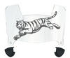 Cincinnati Bengals Retro Throwback Mini Football Helmet Visor Shield w/ Clips - PICK VISOR & LOGO COLOR