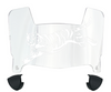 Cincinnati Bengals Retro Throwback Mini Football Helmet Visor Shield w/ Clips - PICK VISOR & LOGO COLOR