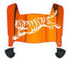 Cincinnati Bengals Retro Throwback Mini Football Helmet Visor Shield w/ Clips - PICK VISOR & LOGO COLOR