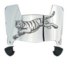 Cincinnati Bengals Retro Throwback Mini Football Helmet Visor Shield w/ Clips - PICK VISOR & LOGO COLOR