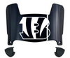 Cincinnati Bengals Mini Football Helmet Visor Shield w/ Clips - PICK VISOR & LOGO COLOR