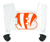 Cincinnati Bengals Mini Football Helmet Visor Shield w/ Clips - PICK VISOR & LOGO COLOR