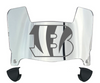 Cincinnati Bengals Mini Football Helmet Visor Shield w/ Clips - PICK VISOR & LOGO COLOR