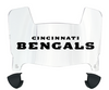 Cincinnati Bengals Mini Football Helmet Visor Shield w/ Clips - PICK VISOR & LOGO COLOR