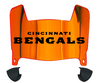 Cincinnati Bengals Mini Football Helmet Visor Shield w/ Clips - PICK VISOR & LOGO COLOR
