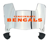 Cincinnati Bengals Mini Football Helmet Visor Shield w/ Clips - PICK VISOR & LOGO COLOR