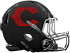 Cincinnati Reds City Connect Custom Concept Black Mini Riddell Speed Football Helmet