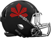 Cincinnati Reds City Connect Custom Concept Black Mini Riddell Speed Football Helmet