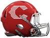 Cincinnati Reds City Connect Custom Concept Red Mini Riddell Speed Football Helmet