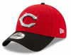 Cincinnati Reds Swarovski Crystal Bling Womens Red & Black New Era Adjustable Hat