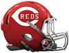 Cincinnati Reds Custom Concept Red Mini Riddell Speed Football Helmet