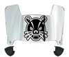Cincinnati Bearcats Mini Football Helmet Visor Shield w/ Clips - PICK VISOR & LOGO COLOR