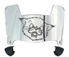 Cincinnati Bearcats Mini Football Helmet Visor Shield w/ Clips - PICK VISOR & LOGO COLOR