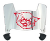 Cincinnati Bearcats Mini Football Helmet Visor Shield w/ Clips - PICK VISOR & LOGO COLOR