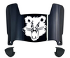 Cincinnati Bearcats Mini Football Helmet Visor Shield w/ Clips - PICK VISOR & LOGO COLOR