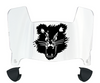 Cincinnati Bearcats Mini Football Helmet Visor Shield w/ Clips - PICK VISOR & LOGO COLOR