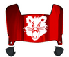 Cincinnati Bearcats Mini Football Helmet Visor Shield w/ Clips - PICK VISOR & LOGO COLOR