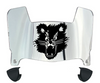 Cincinnati Bearcats Mini Football Helmet Visor Shield w/ Clips - PICK VISOR & LOGO COLOR
