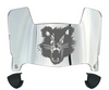 Cincinnati Bearcats Mini Football Helmet Visor Shield w/ Clips - PICK VISOR & LOGO COLOR