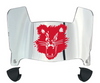 Cincinnati Bearcats Mini Football Helmet Visor Shield w/ Clips - PICK VISOR & LOGO COLOR